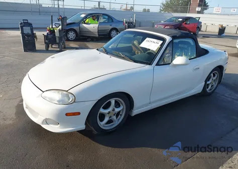 2000 Mazda Mx-5 Miata Ls/Special Edition z USA, uszkodzony, nr VIN JM1NB3539Y0155985